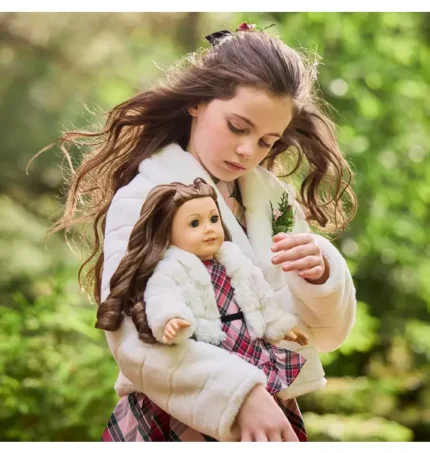 American Girl® x Janie And Jack Winter-White Jacket For Dolls