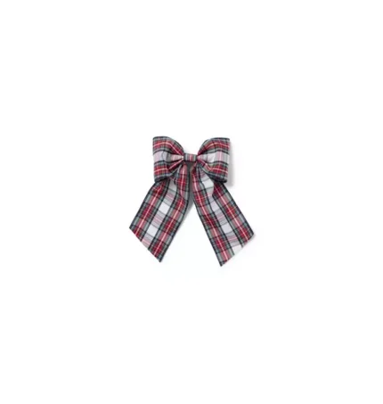 Tartan Bow Barrette