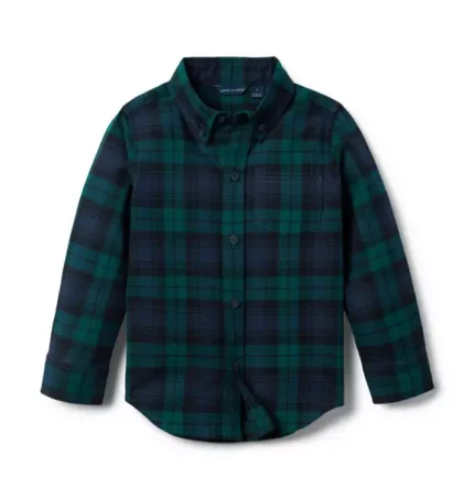 Tartan Brushed Twill Shirt