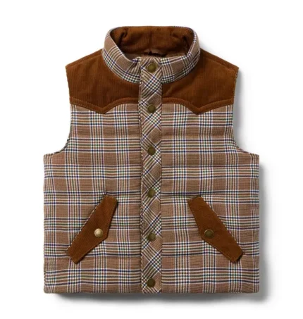 The Western Plaid Vest