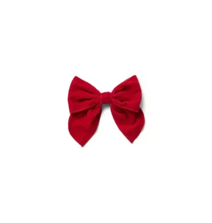 Velvet Bow Barrette